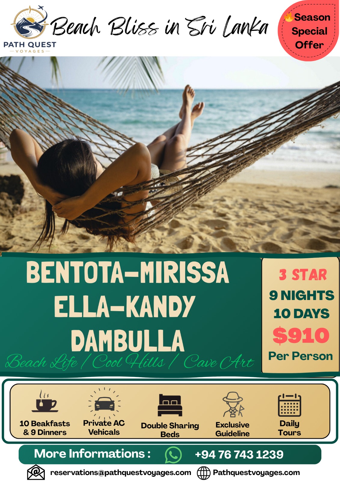 Beach Bliss in Sri Lanka